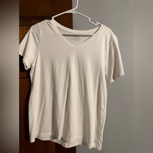 White v-neck! Soft!